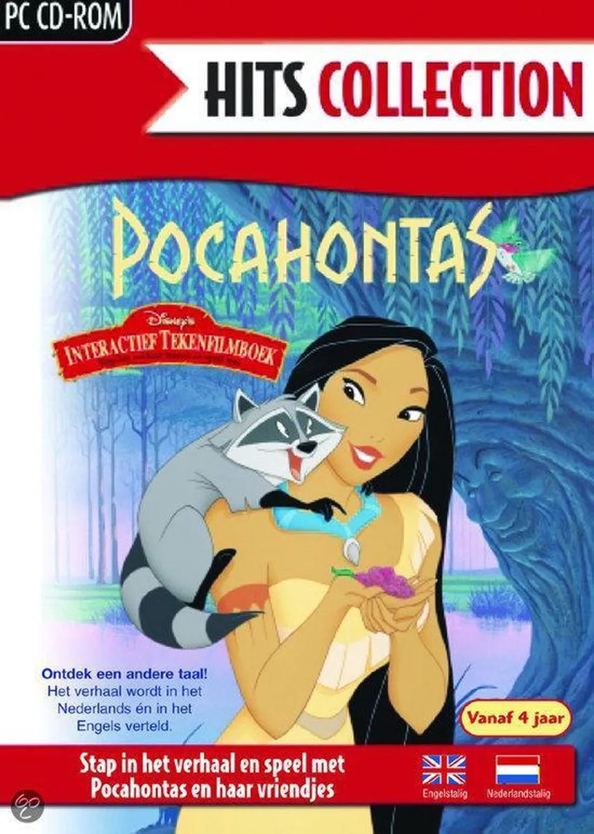 Disney Pocahontas Interactief Tekenfilmboek