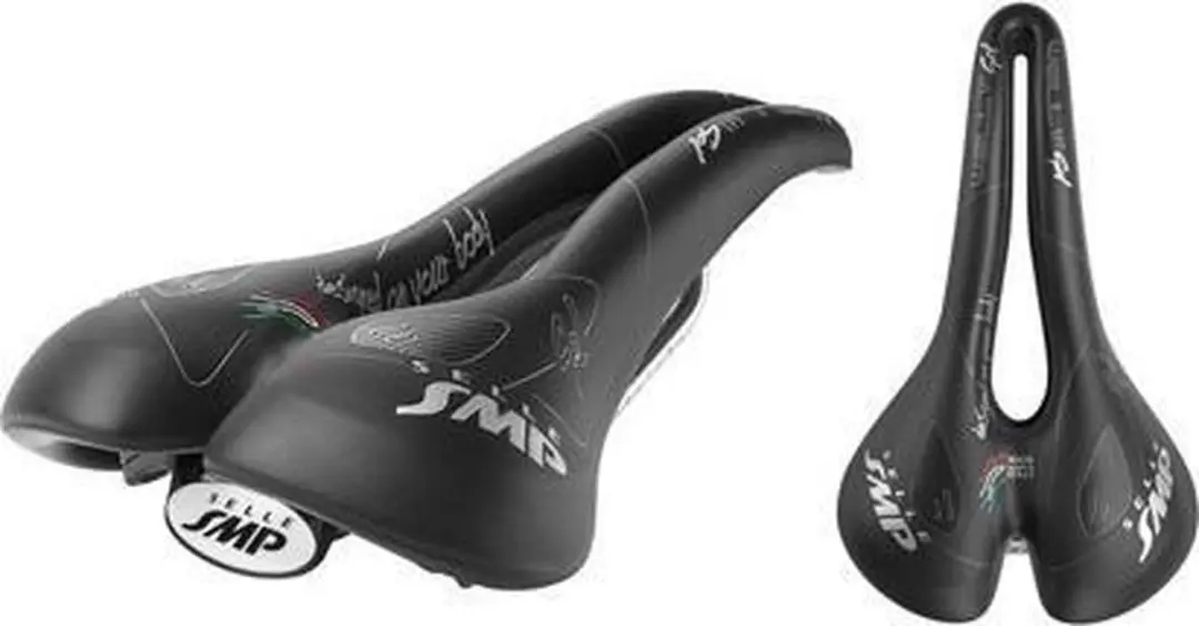 Selle Smp Well Gel Zadel Zwart 144 mm