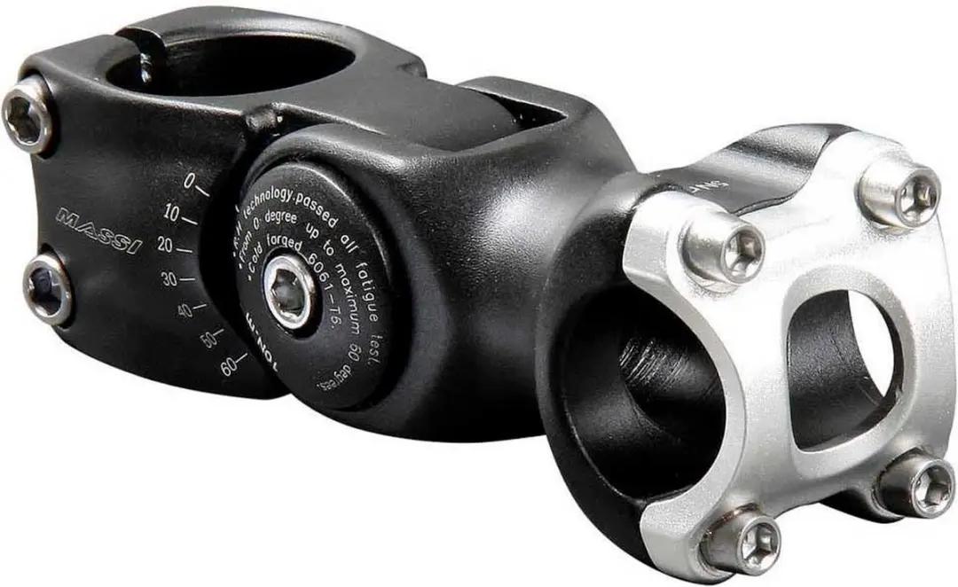 Massi Cm-506 Verstelbare Steel 31.8 Mm Zwart 110 mm / 0º