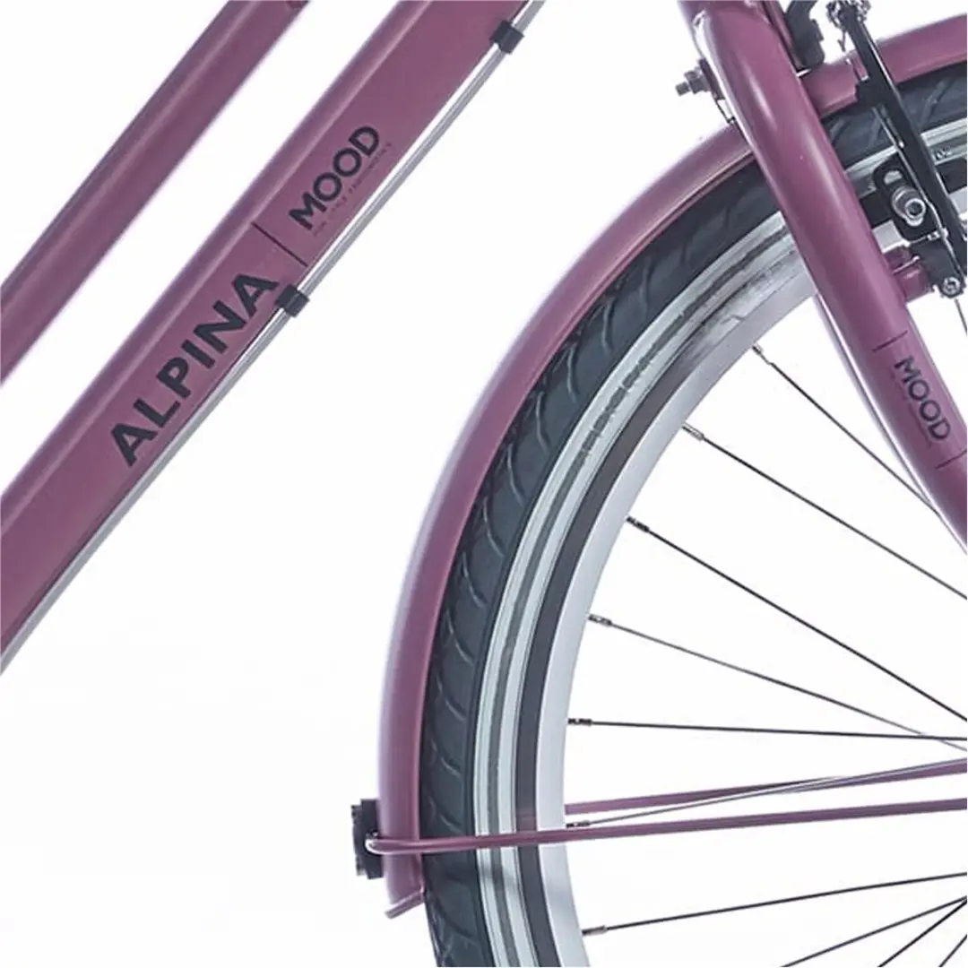 Alpina Spatbord set 26 Mood dark mauve matt