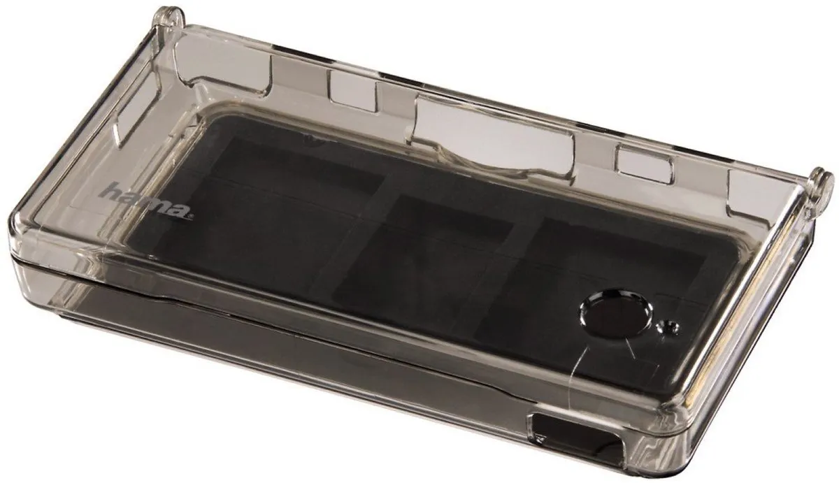 Hama Crystal Case NDSi 4753542 - Transparant Zwart