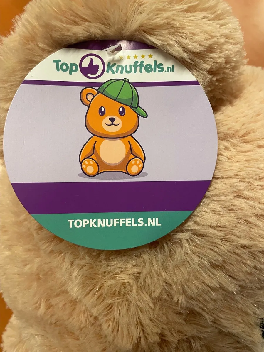 Topknuffels Teddybeer Barry Pluche XXL 100cm - Beige
