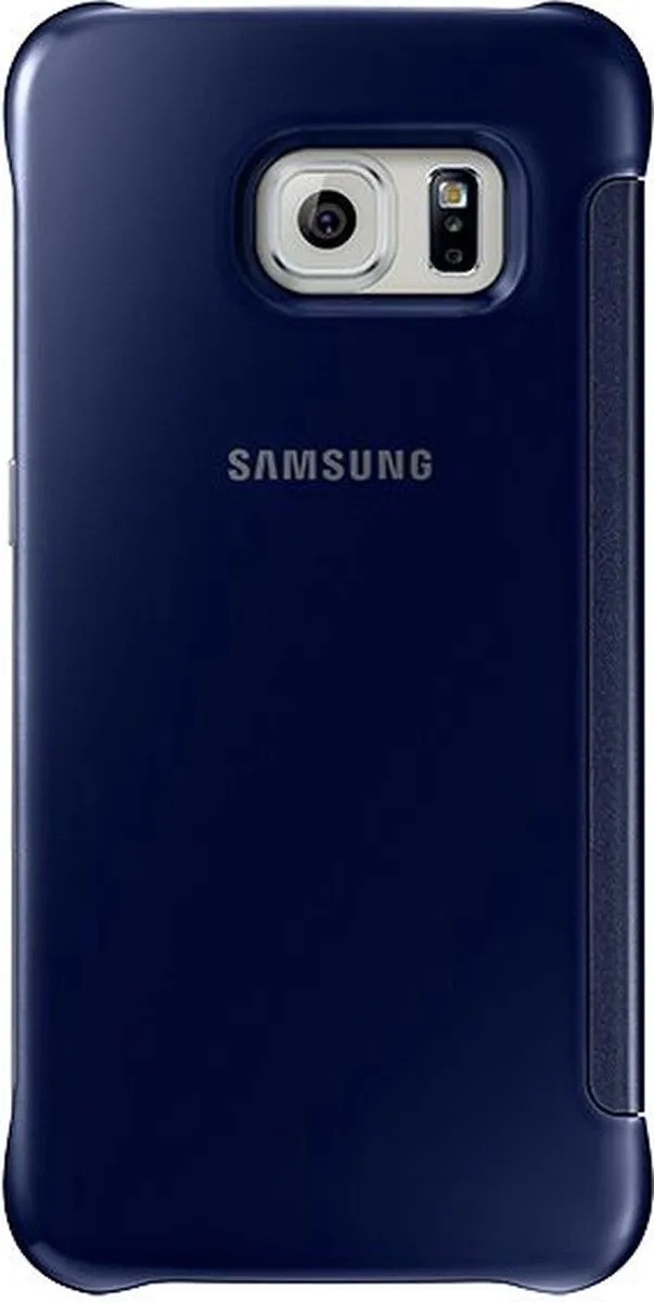Samsung Galaxy S6 Edge Clear View Cover EF-ZG925BBEGWW - Zwart