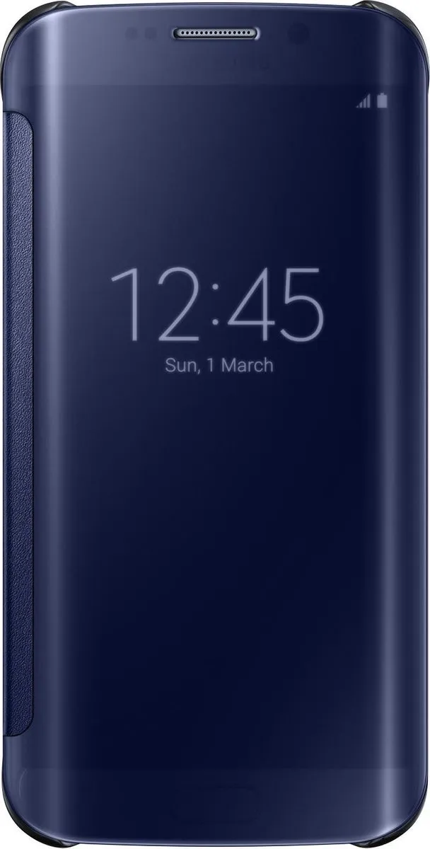 Samsung Galaxy S6 Edge Clear View Cover EF-ZG925BBEGWW