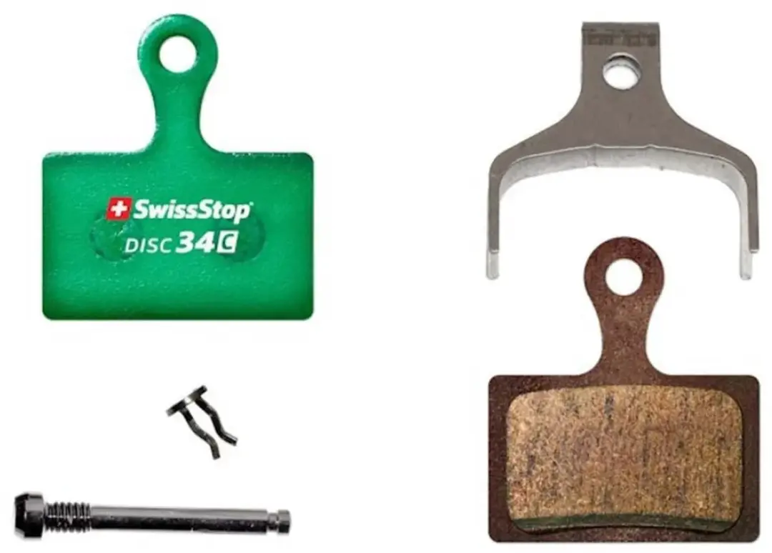 SwissStop Remblok Set Disc 34C Green - afbeelding 2 van 2