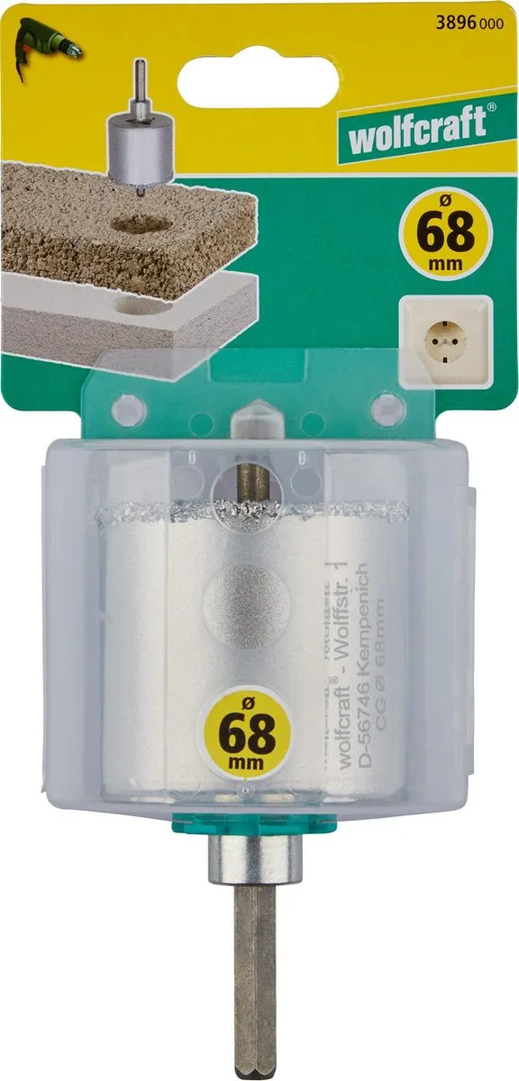 Wolfcraft Gatenzaag 68mm 3896000 - Steen & Metselwerk