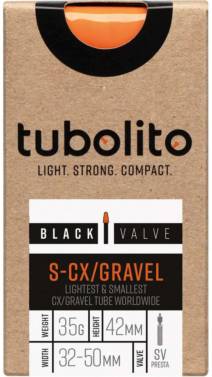 Tubolito S-Tubo CX/Gravel Binnenband 700x32-50mm ORANJE - afbeelding 6 van 6