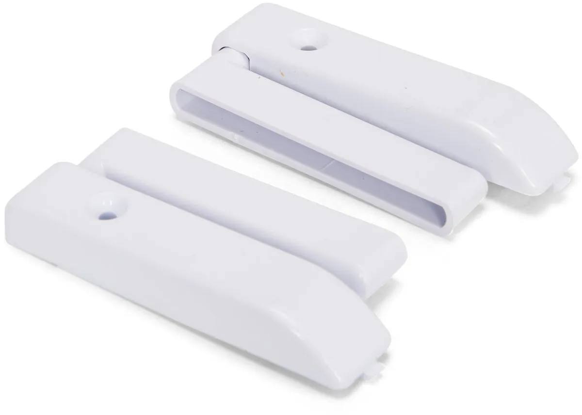 Whirlpool Scharnierset Wit