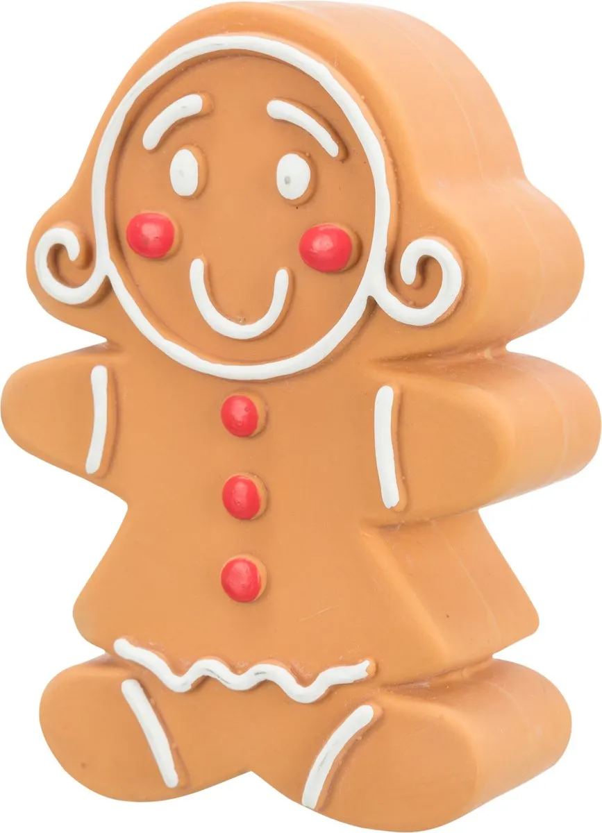 Trixie Peperkoekfiguur Latex - 11cm - Bruin