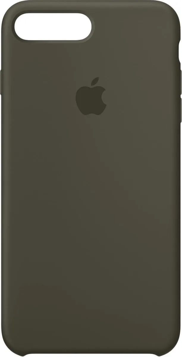 Apple Siliconen Hoesje iPhone 8/7 Plus - Dark Olive Green - i8P496515014 - afbeelding 6 van 6