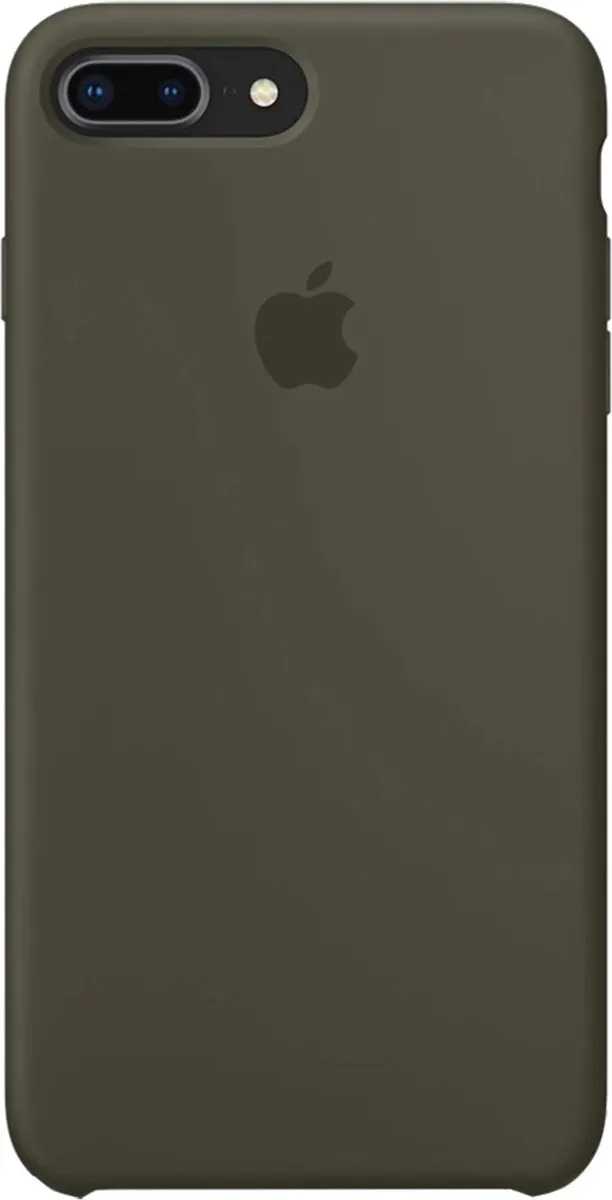 Apple Siliconen Hoesje iPhone 8/7 Plus - Dark Olive Green - i8P496515014