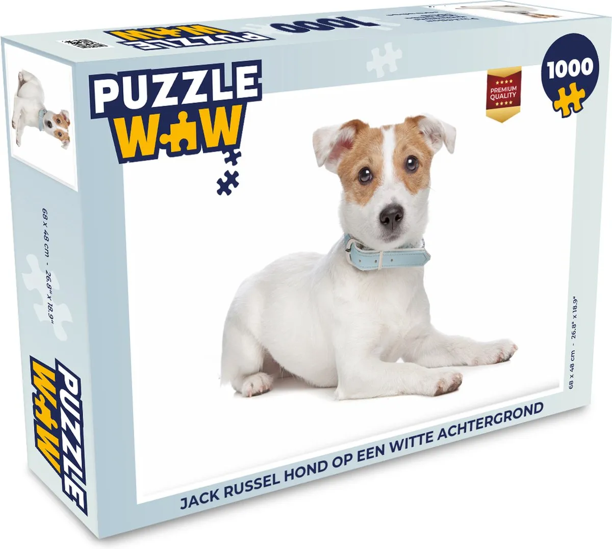PuzzleWow Jack Russel Legpuzzel 1000 Stuks