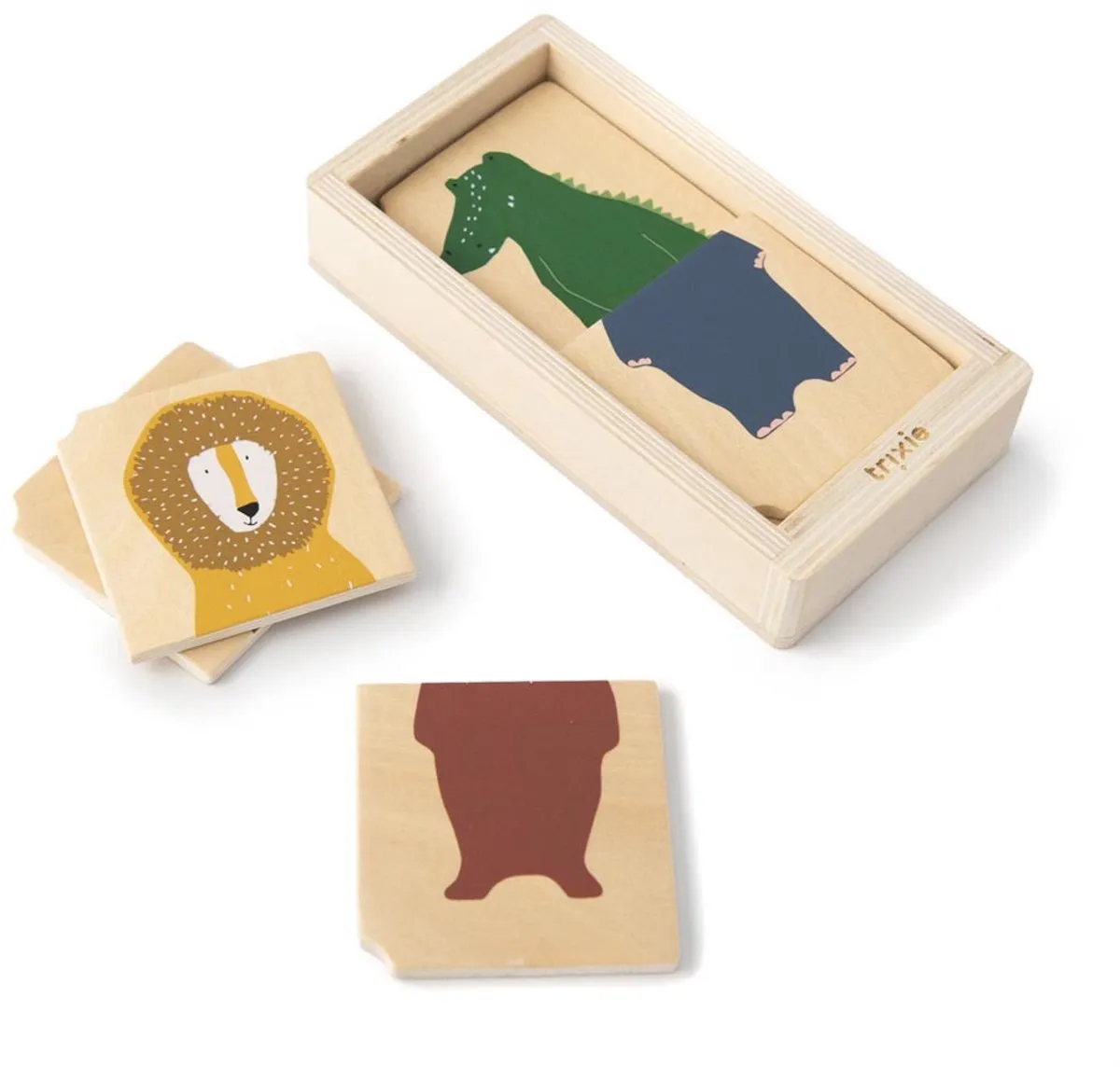Trixie Houten Dierenpuzzel Combo 6-delig - Multi