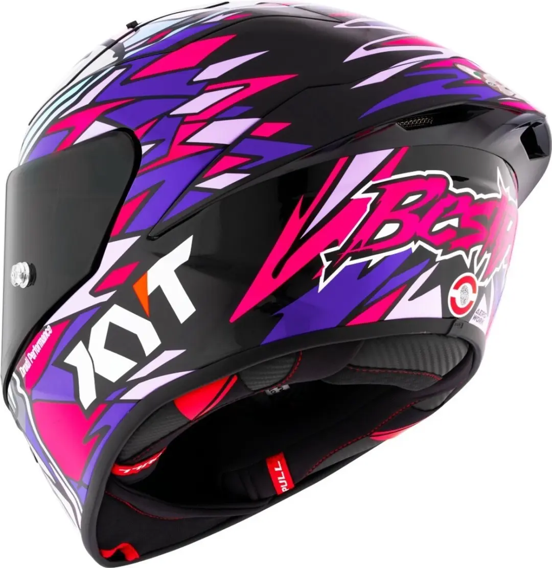 KYT KX-1 Race GP Bastianini Replica 2023 Integraalhelm - Multicolor - afbeelding 5 van 6