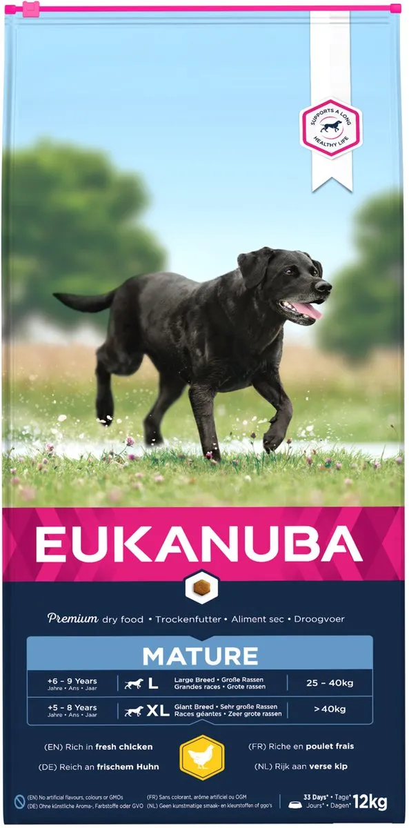 Eukanuba Dog Mature & Senior Large Breed Kip