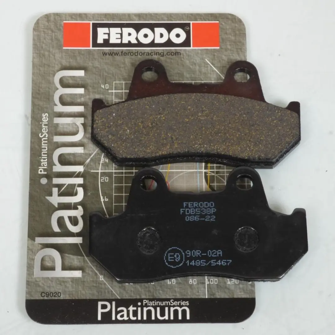Ferodo remblokje voor Motorfiets Honda 750 CB 1982 RC04 / AV Gloednieuw