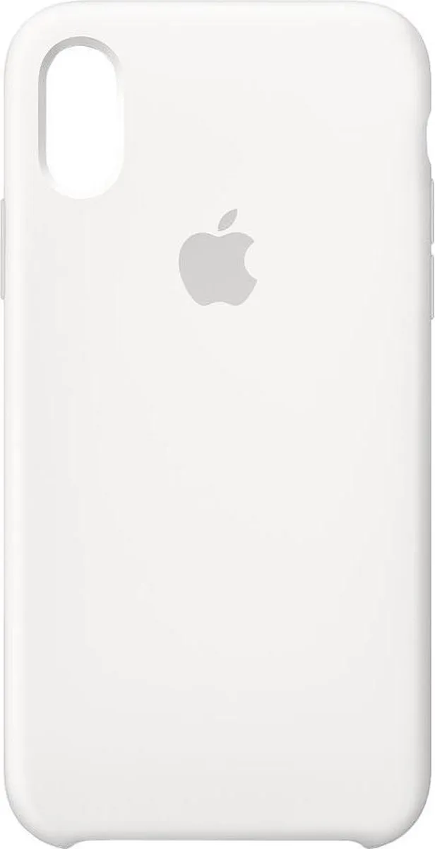 Apple Siliconen Back Cover MRW82ZM/A iPhone XS - Wit