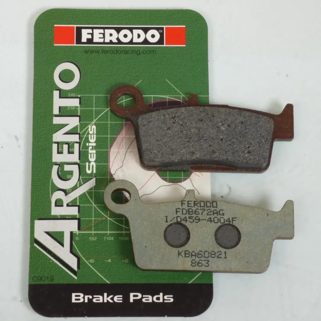 Plaquette de frein Ferodo pour Scooter Sachs 50 49 Er 2005 à 2006 AV / FDB672AG