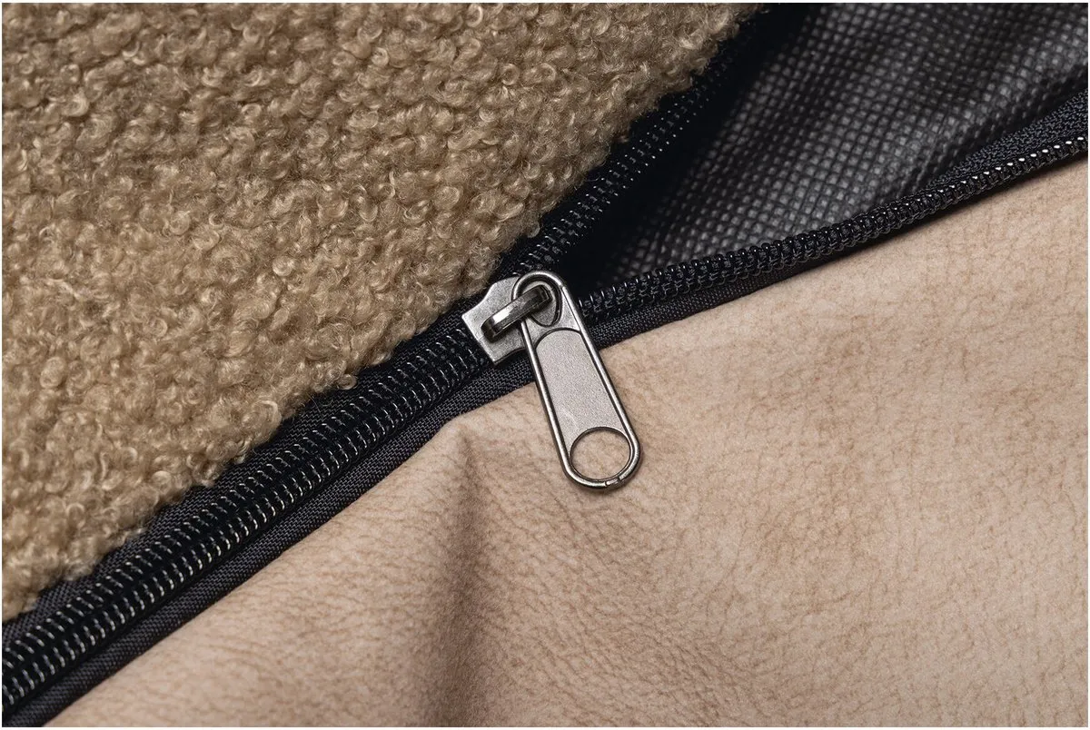 Beeztees Lua Orthopedische Hondenmand Cognac 70x50x21,5cm