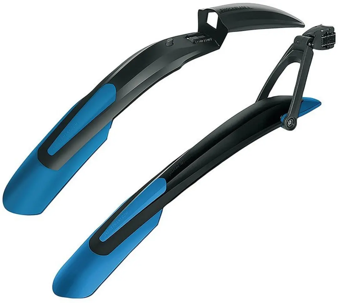 SKS Spatbordenset 29 Inch Shockblade & X-Blade - Zwart/Blauw - afbeelding 5 van 5
