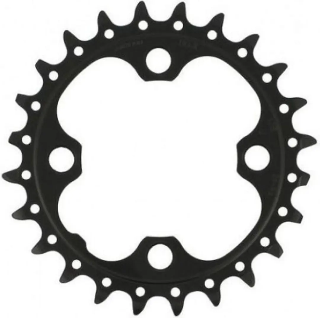 Shimano SLX FC-M675 Kettingblad 24T - 2x10-speed - Zwart - afbeelding 2 van 4