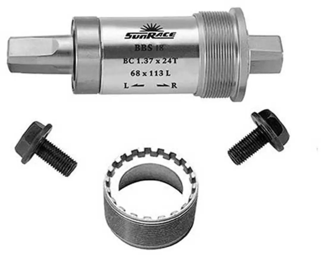 Sunrace Bbs18 Trapaslager Zilver 70 mm / 116 mm