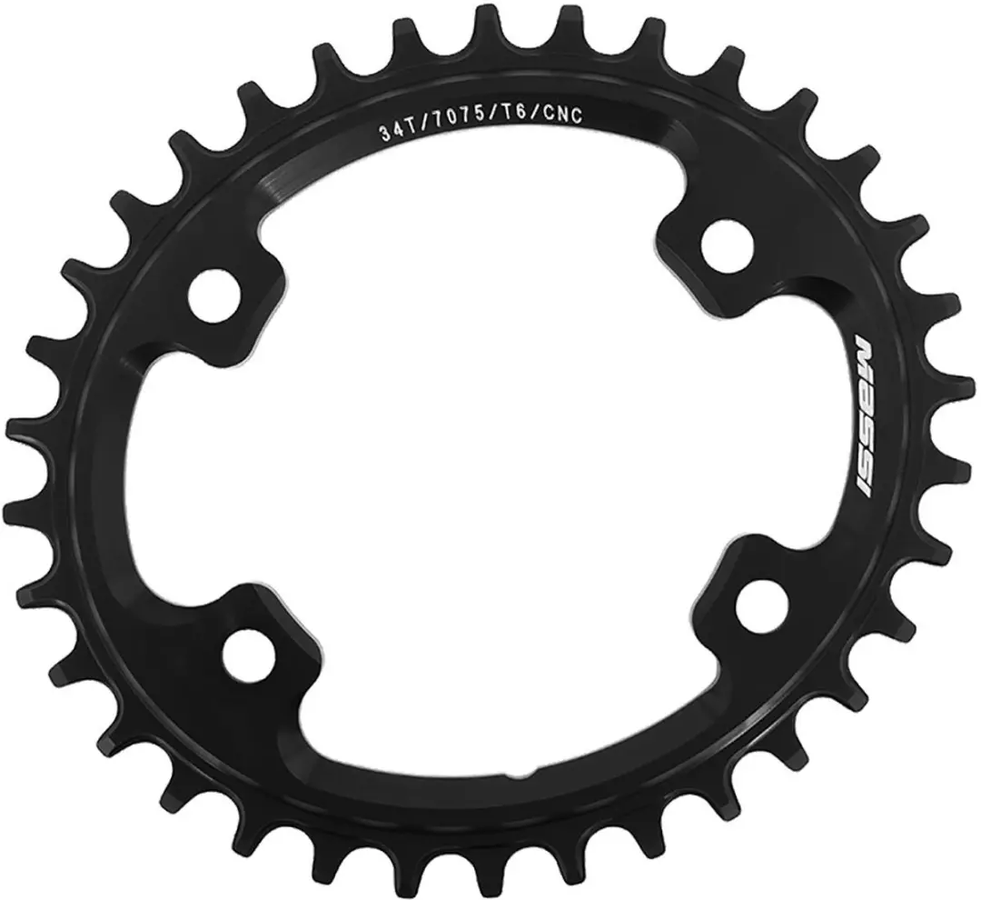 Massi Shimano Xt/xtr Ovaal Kettingblad Zwart 32t