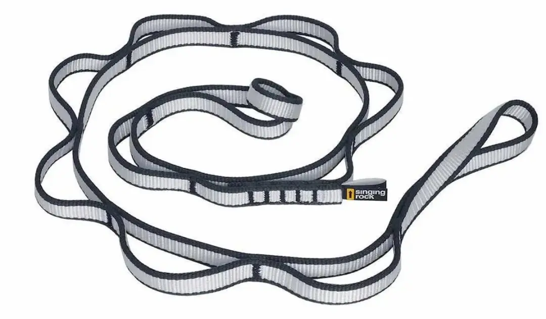 Singing Rock Safety Chain 16 Mm Daisy Chain Grijs 140 cm