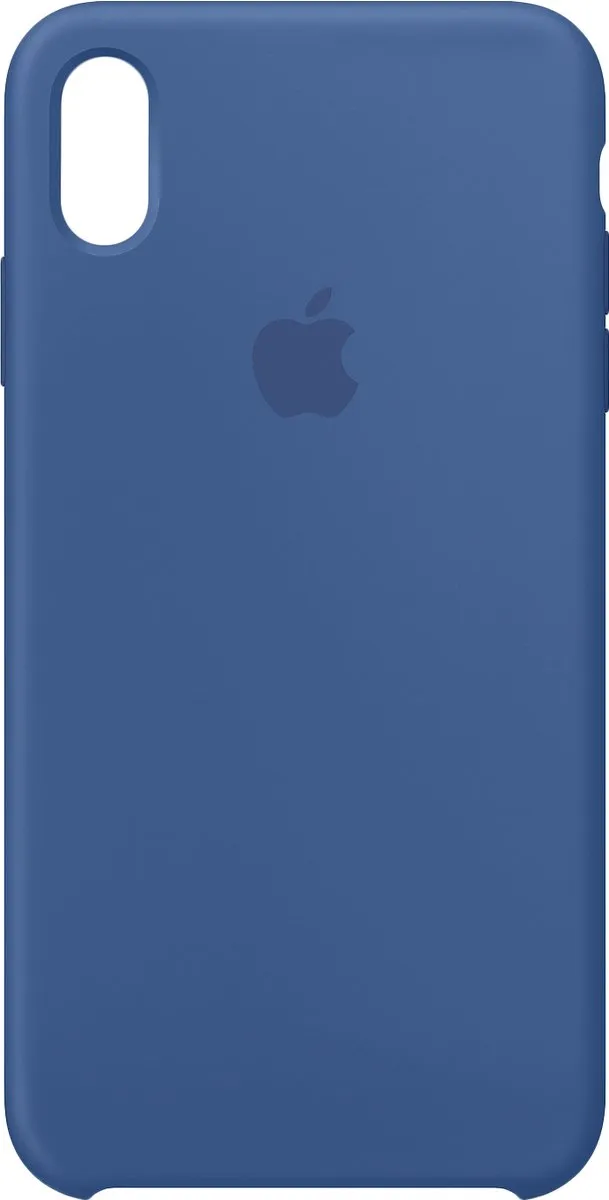 Apple Silicone Backcover iPhone Xs Max MVF62ZM/A - Delft Blue