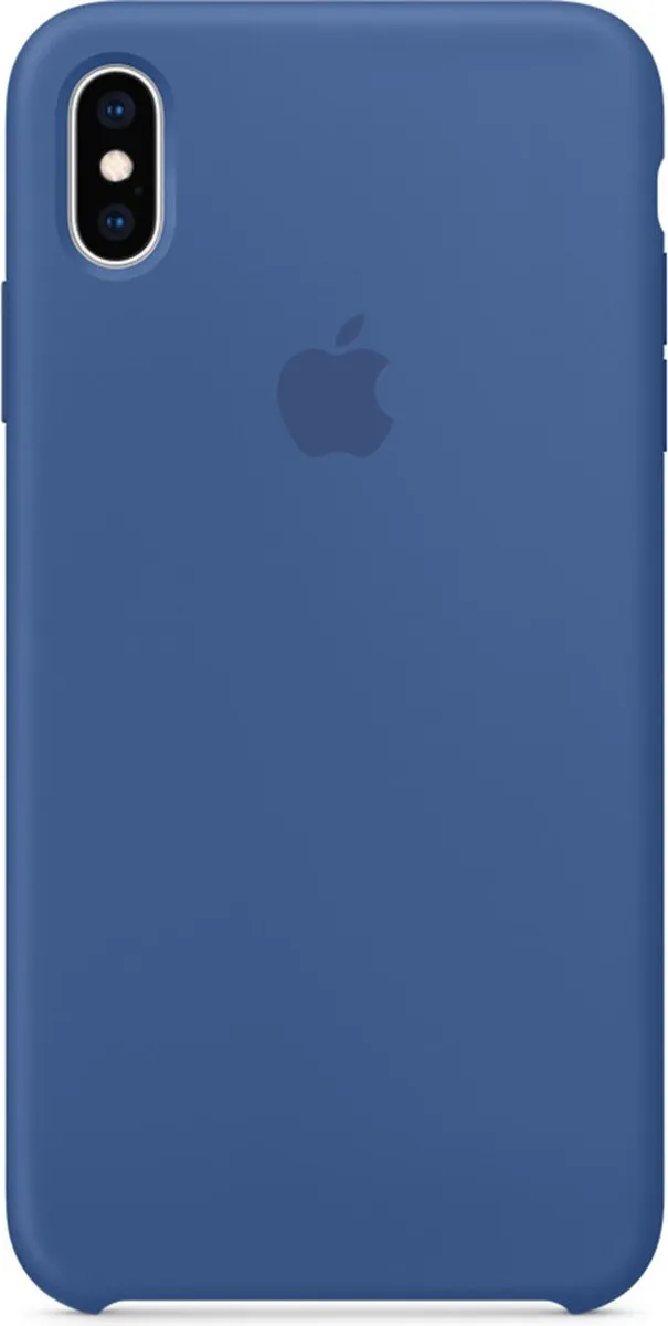 Apple Silicone Backcover iPhone Xs Max MVF62ZM/A - Delft Blue