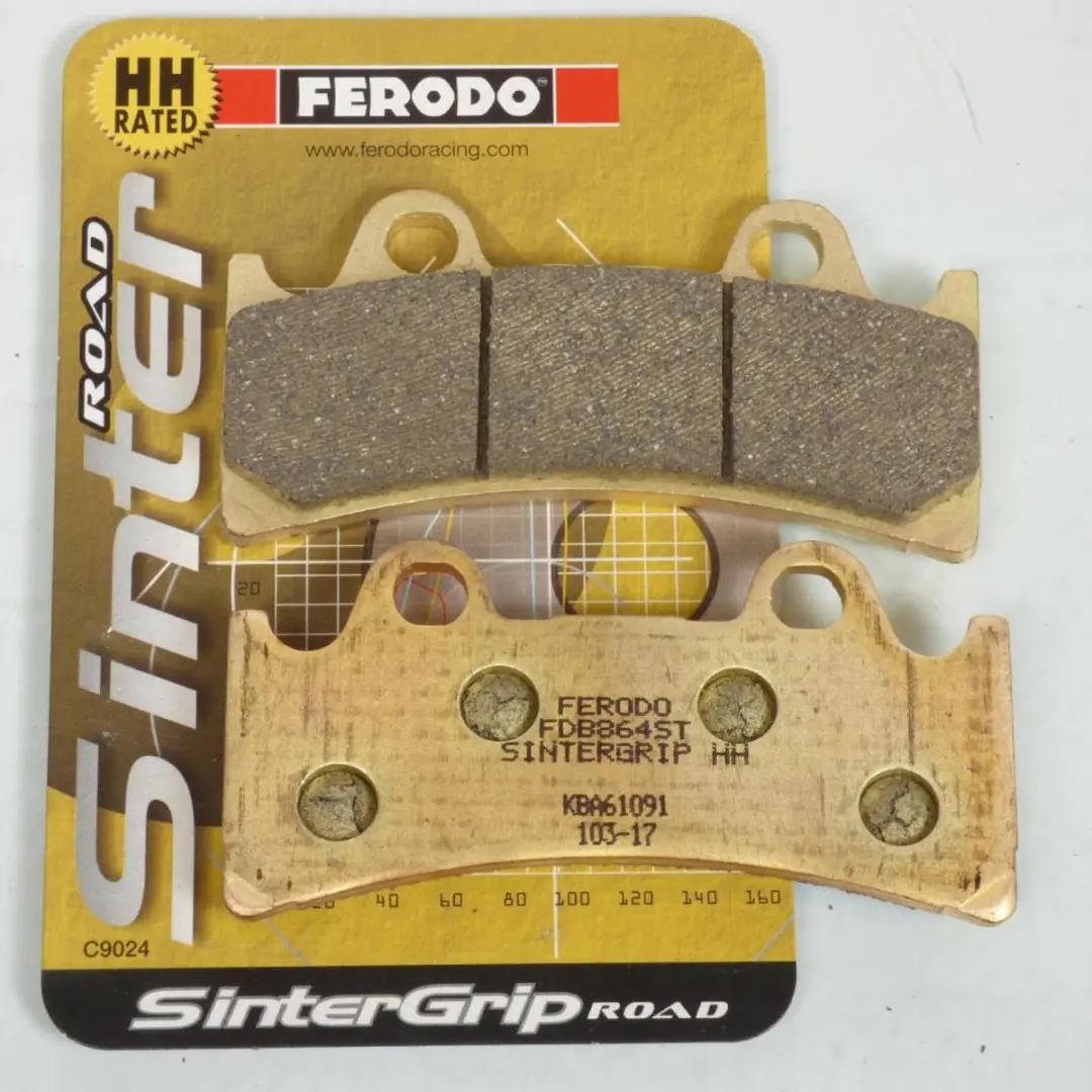 Plaquette de frein Ferodo pour Moto Yamaha 750 Yzf Rr/Sp 1993 à 1999 AVG / AVD