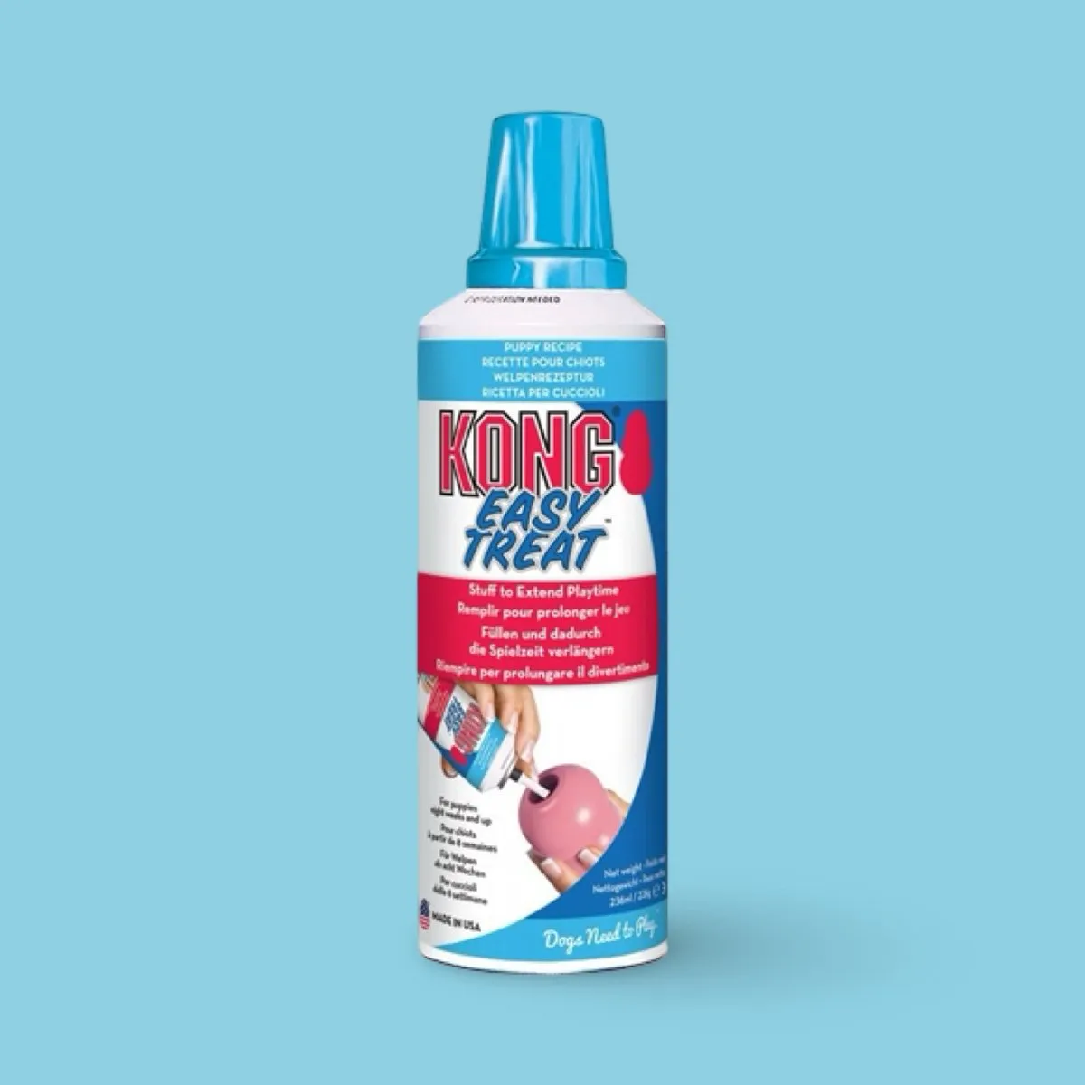 KONG Easy Treat Puppy Vulling Spuitbus - 2 Stuks