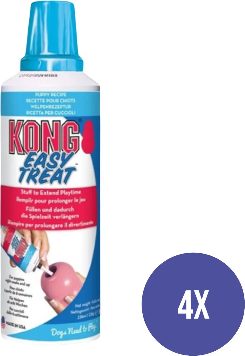 KONG Easy Treat Puppy Vulling Spuitbus - 2 Stuks