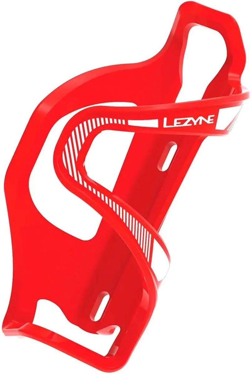 Lezyne Flow Cage SL bidonhouder links rood - afbeelding 3 van 3