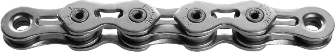 KMC K1SL Narrow Ketting 1-speed, silver Uitvoering 100 Links