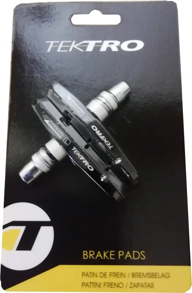 Tektro Remblokken V-brake 72 Mm Zwart 2 Stuks