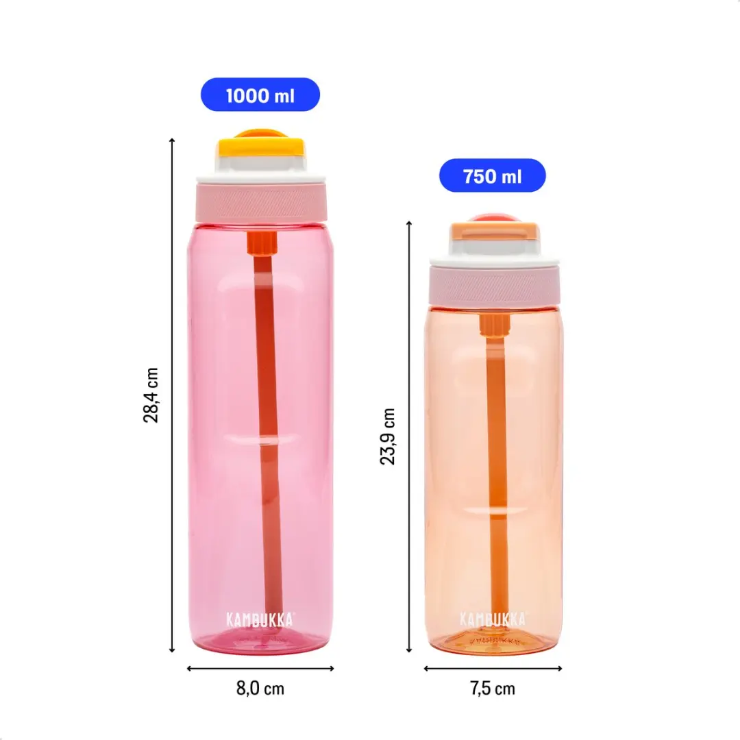 Kambukka Lagoon Drinkfles 1L - Sunny Melon - afbeelding 2 van 6