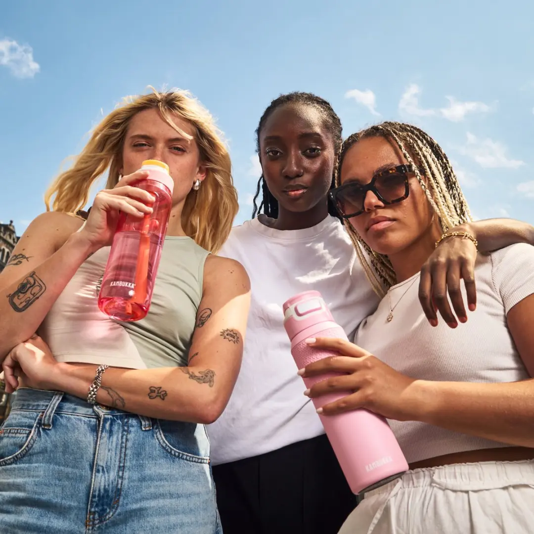 Kambukka Lagoon Drinkfles 1L - Sunny Melon - afbeelding 6 van 6