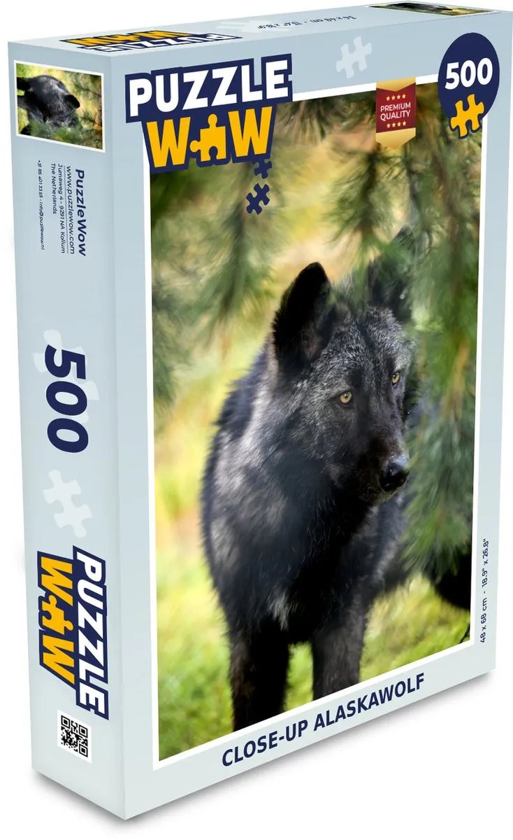PuzzleWow Macro Bladeren Legpuzzel 500 Stuks