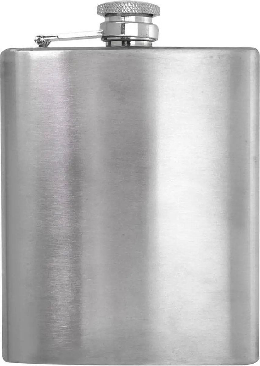 Heupfles 200 ml RVS