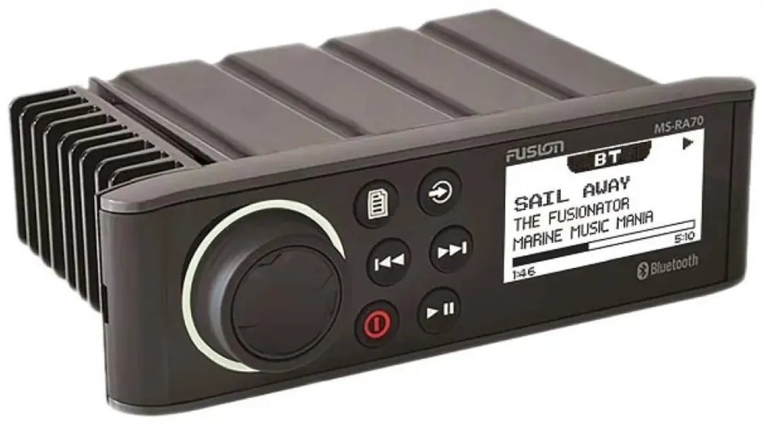 Fusion MS-RA70 FM USB Bluetooth radio - 4x50W - Grijs - afbeelding 3 van 3