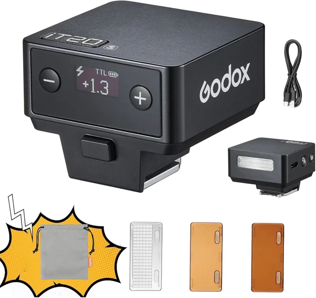 Godox iT20 TTL Cameraflitser voor Olympus