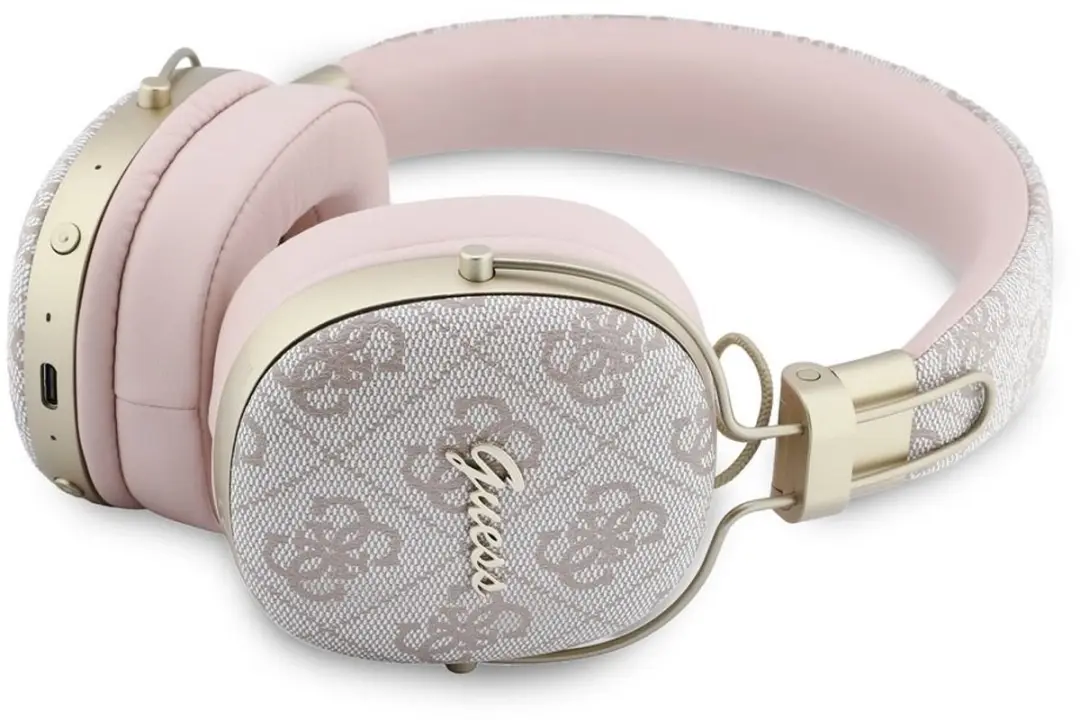 Guess Metal 4G Handsfree Roze - afbeelding 3 van 4
