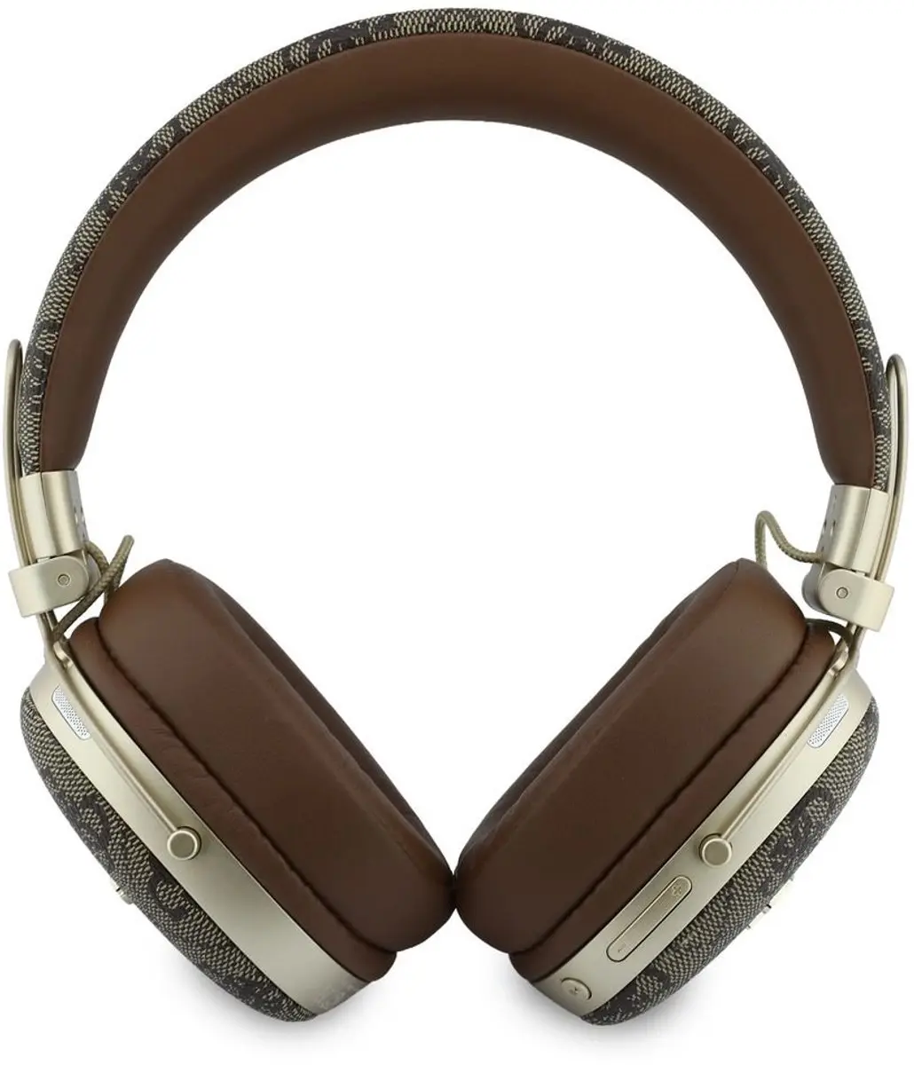 Guess Metal 4G Bluetooth koptelefoon - Bruin - afbeelding 4 van 4