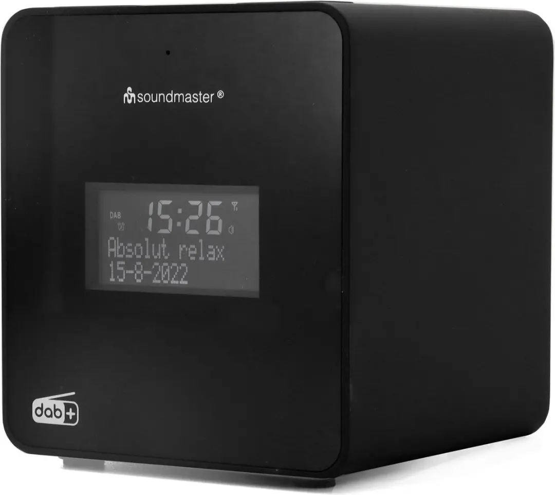 Soundmaster UR109SW Wekkerradio DAB+ - Zwart - afbeelding 4 van 5