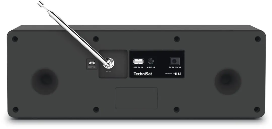TechniSat DigitRadio 3 IR - 0000/3956 - Zwart/Zilver - afbeelding 4 van 6