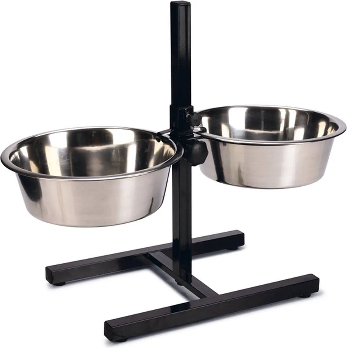 Beeztees Hondenvoer- en Drinkbak 28cm - Zwart