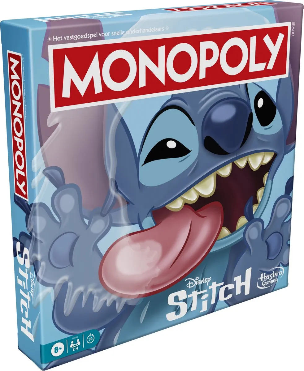 Monopoly Stitch Nederlandse Editie Gezelschapsspel - 2-4 Spelers