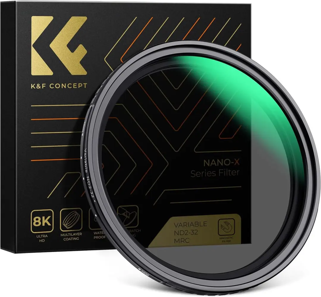 K&F Concept Magnetische ND Filter 58mm Variabel ND2-32 (1-5 Stops)