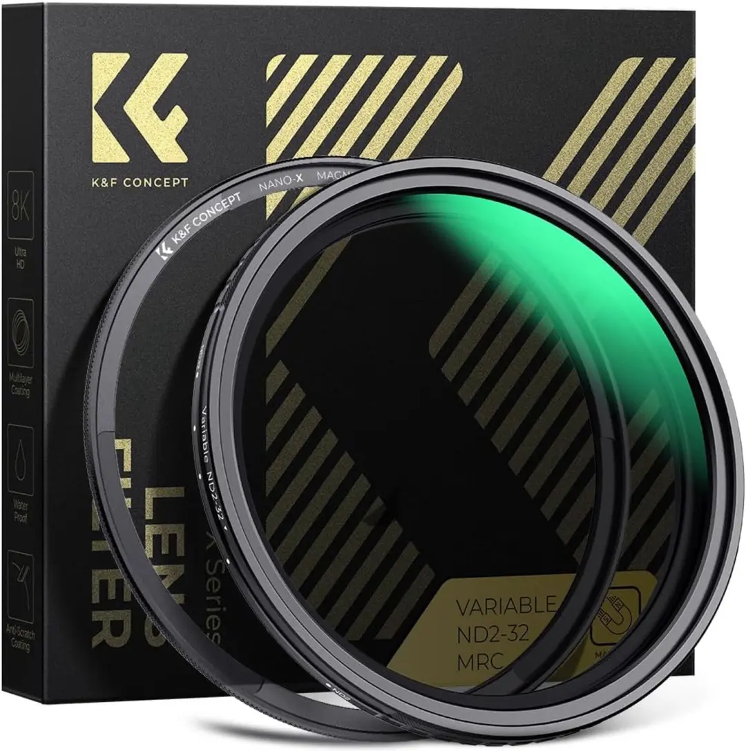 K&F Concept Nano-Xcel Magnetische ND Filter 77mm Variabel ND2-32